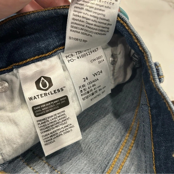 Levi's High Rise Shorts Size 24 - Picture 11 of 11